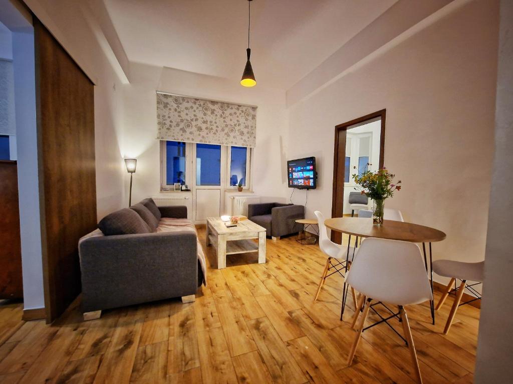 Ruang duduk di APARTAMENT BÉATRICE