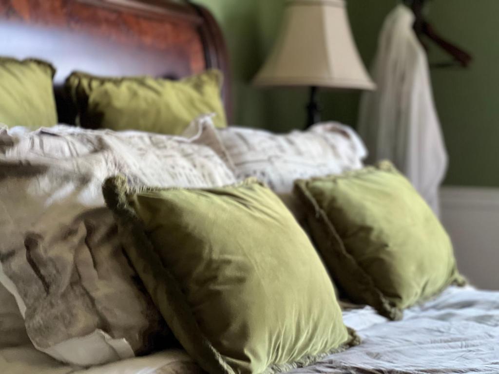 Postel nebo postele na pokoji v ubytování Gîte du Caméléon