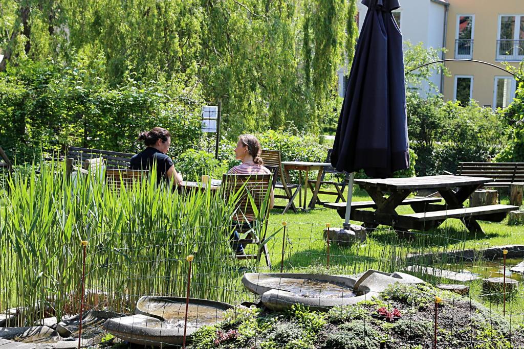 Zahrada ubytování CentralHotellet