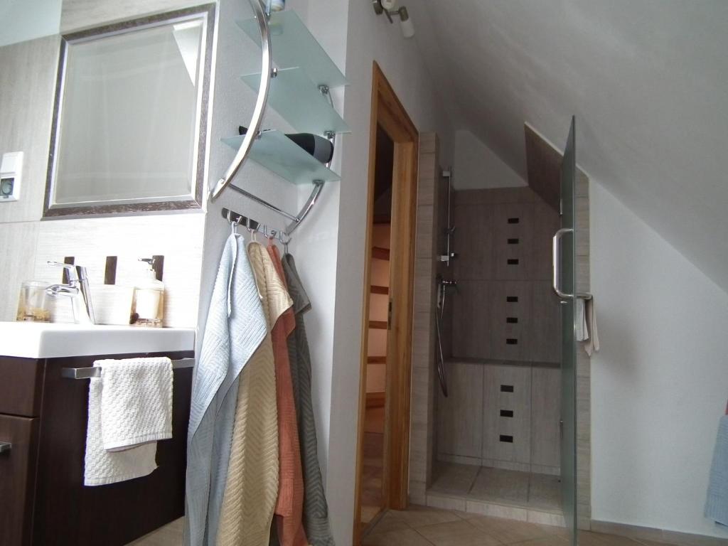 Kuchyň nebo kuchyňský kout v ubytování Gdanziger Dom