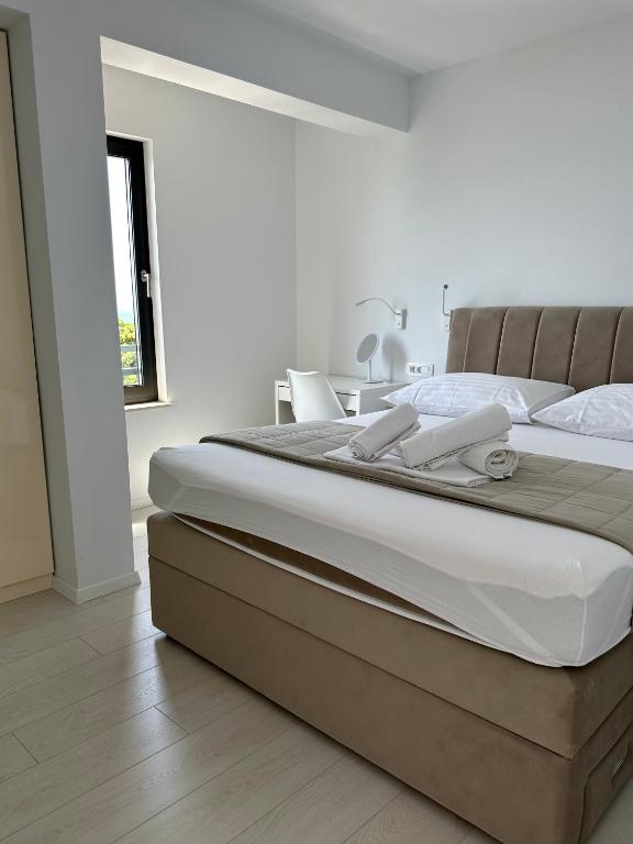 Posteľ alebo postele v izbe v ubytovaní Zen Residence