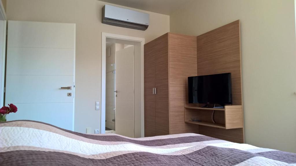 TV a/nebo společenská místnost v ubytování Villa Balaton Beach Boglár