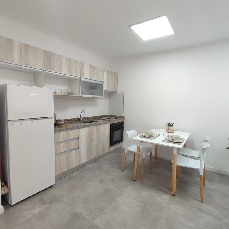 Kuchyň nebo kuchyňský kout v ubytování Villa Sarita 3D