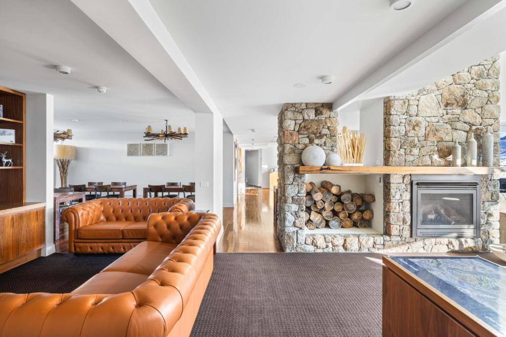 Posezení v ubytování Kooloora Lodge