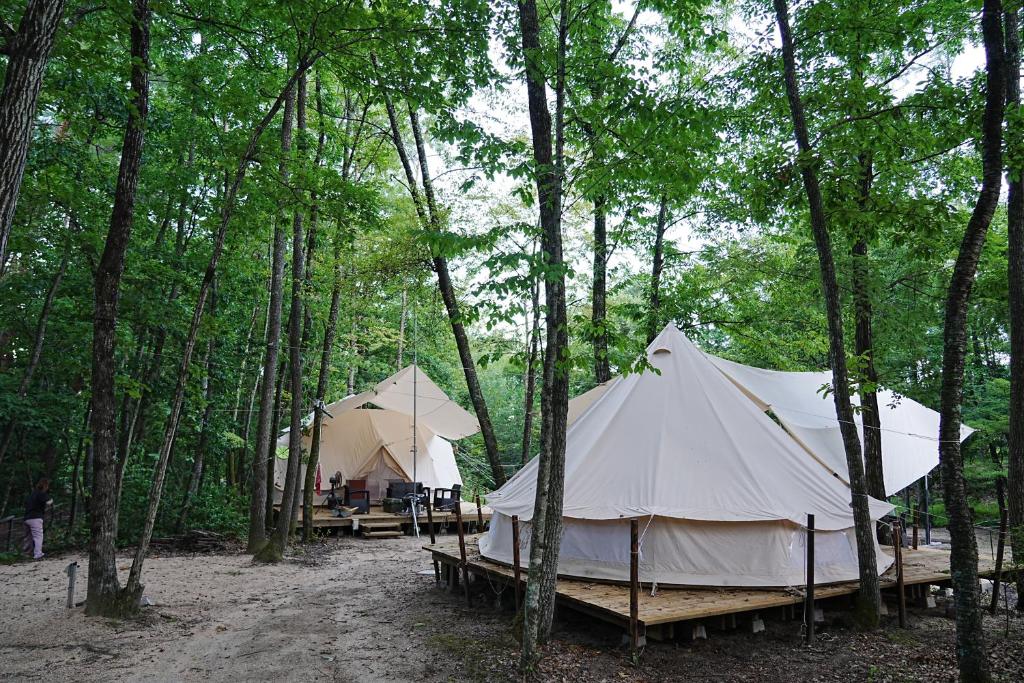 Fotografie z fotogalerie ubytování Glamping Azumino BASE ポレキャン v destinaci Aoki-gemi