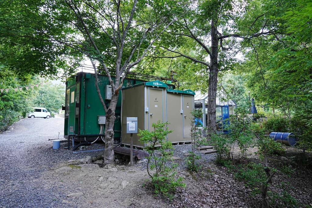 Zahrada ubytování Glamping Azumino BASE ポレキャン