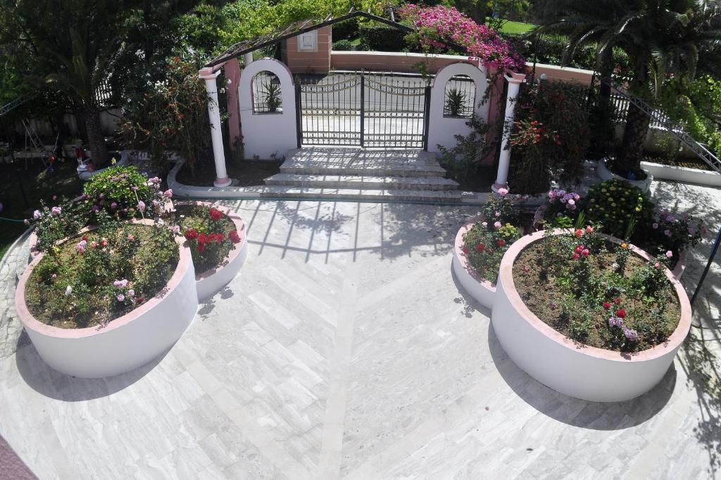 Jardí fora de Hotel Elena Ermones