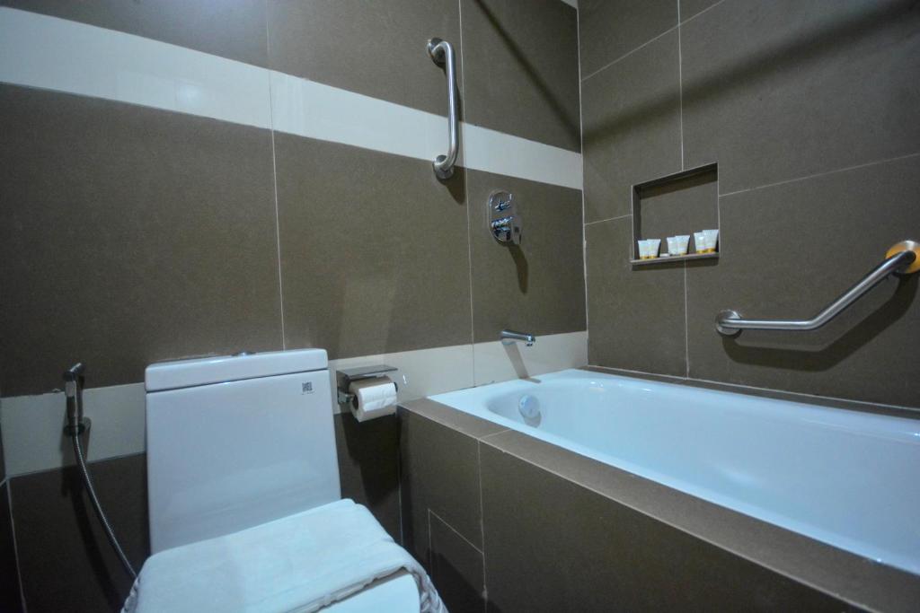 Koupelna v ubytování Sotogrande Hotel Palawan