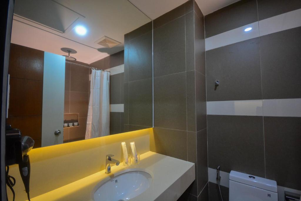 Koupelna v ubytování Sotogrande Hotel Palawan