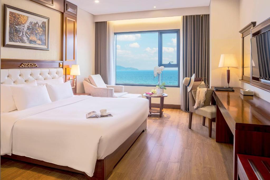 Phòng Deluxe Giường Đôi Nhìn Ra Biển
