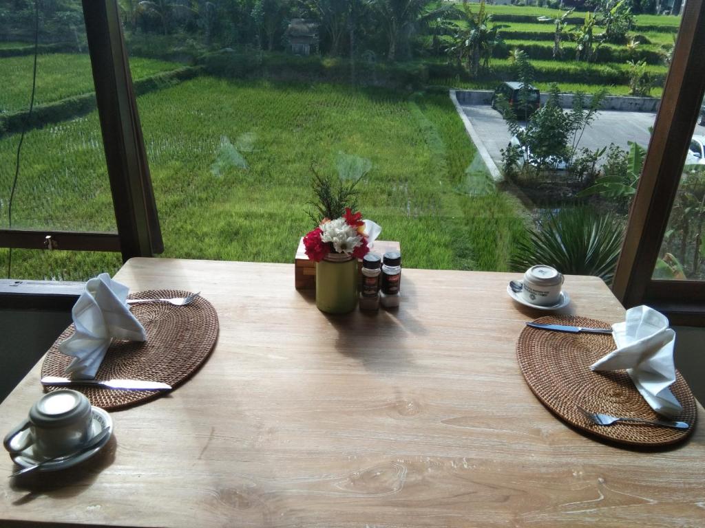 Zahrada ubytování Merta Ubud Homestay