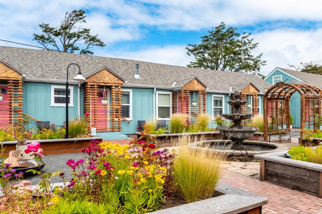 Zahrada ubytování Inn at Haystack Rock
