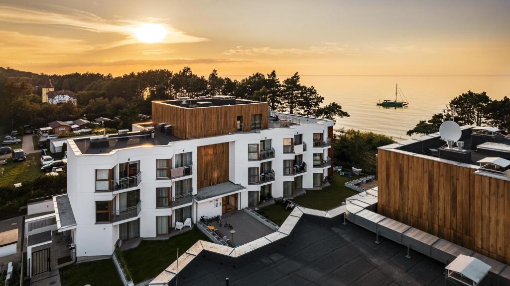 Letecký snímek ubytování Apartamenty Sun & Snow Let's Sea Baltic Park