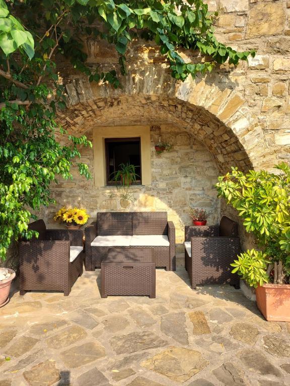 Κήπος έξω από το Casa La Lamia B&B