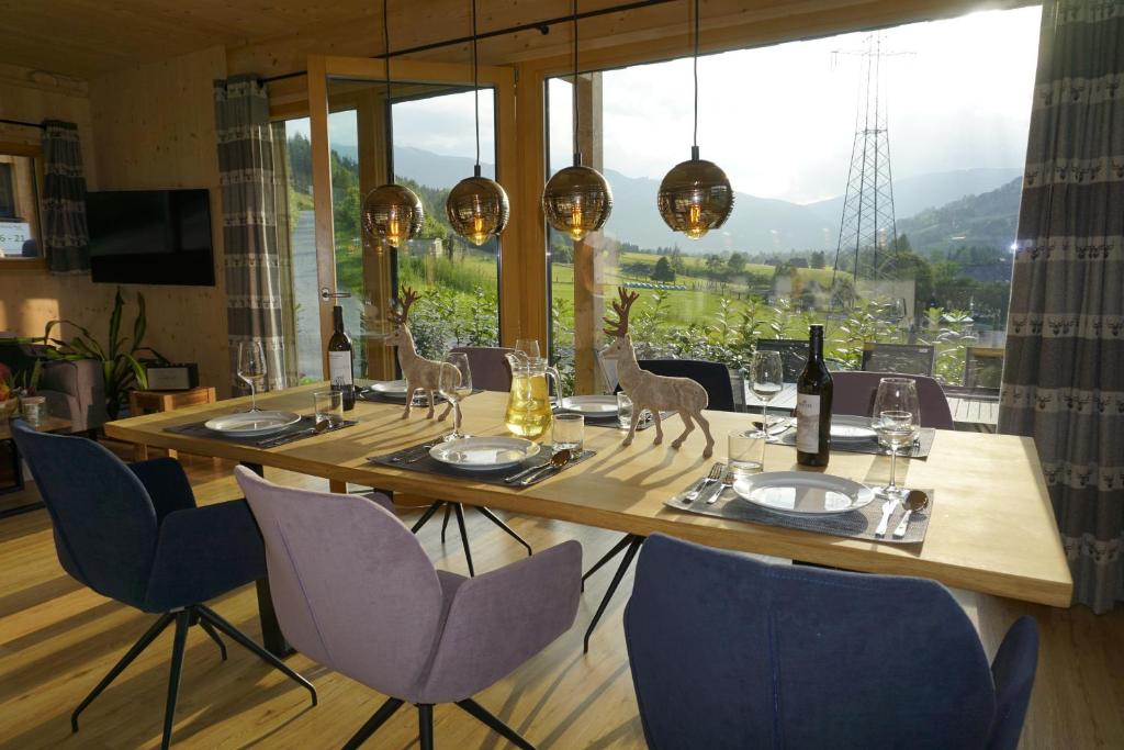 Restaurace v ubytování Alpenchalét Alpakablick