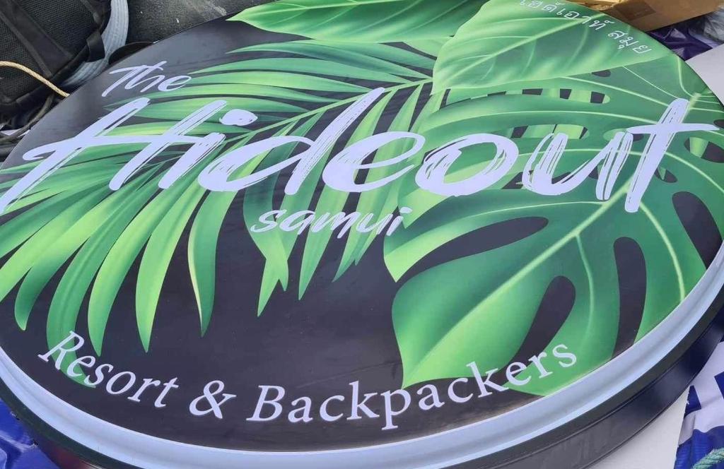a cake with green leaves on top of it at The Hideout Samui in Koh Samui 