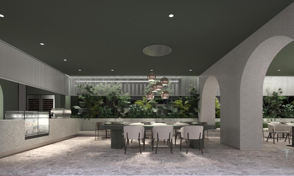 Restaurace v ubytování Hotel Interburgo Exco