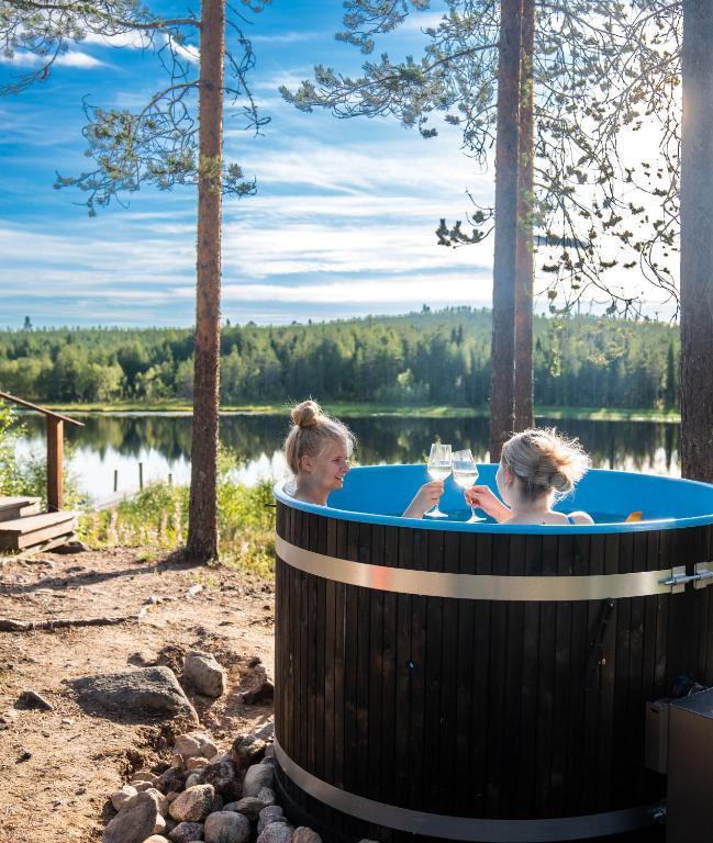 Příroda nedaleko luxury tent
