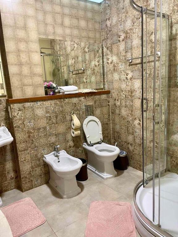 Koupelna v ubytování Villa-Sofia Mini-hotel
