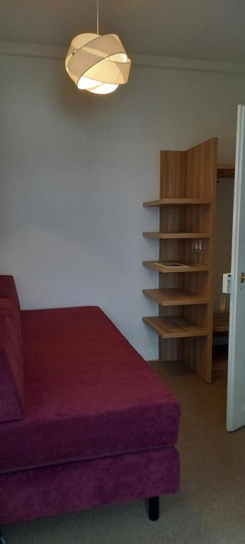 Postel nebo postele na pokoji v ubytování Gasthaus Mandelhof