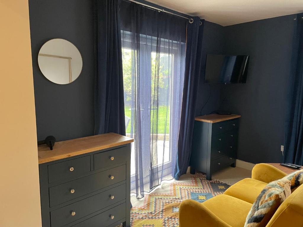 Carbis Bay Suite, Carbis Bay, St Ives, free parking, near beach - Chambre Double Avec Salle De Bain Privée