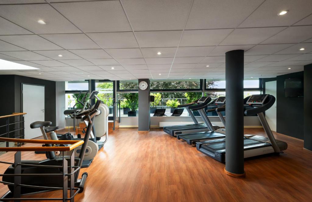 Fitness centrum a/nebo fitness zařízení v ubytování NYX Hotel Berlin Köpenick by Leonardo Hotels