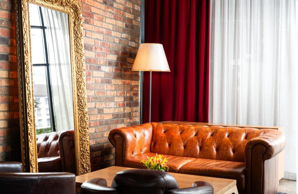 Posezení v ubytování NYX Hotel Berlin Köpenick by Leonardo Hotels