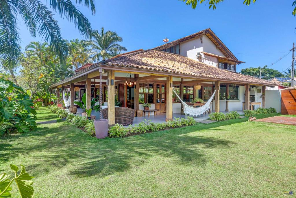 Zahrada ubytování Casa 'Olu'Olu Itacaré
