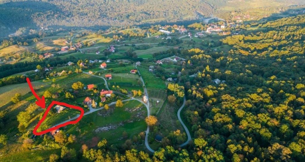 Příroda nedaleko apartmánu