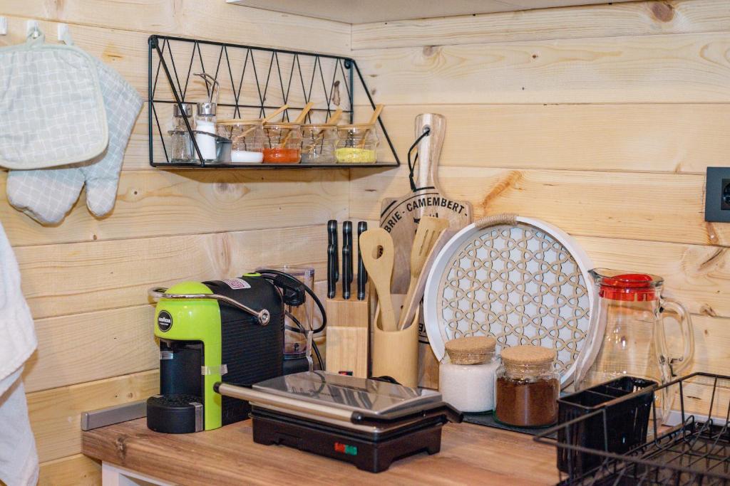 Cucina o angolo cottura di Villa Tramonto D'Oro