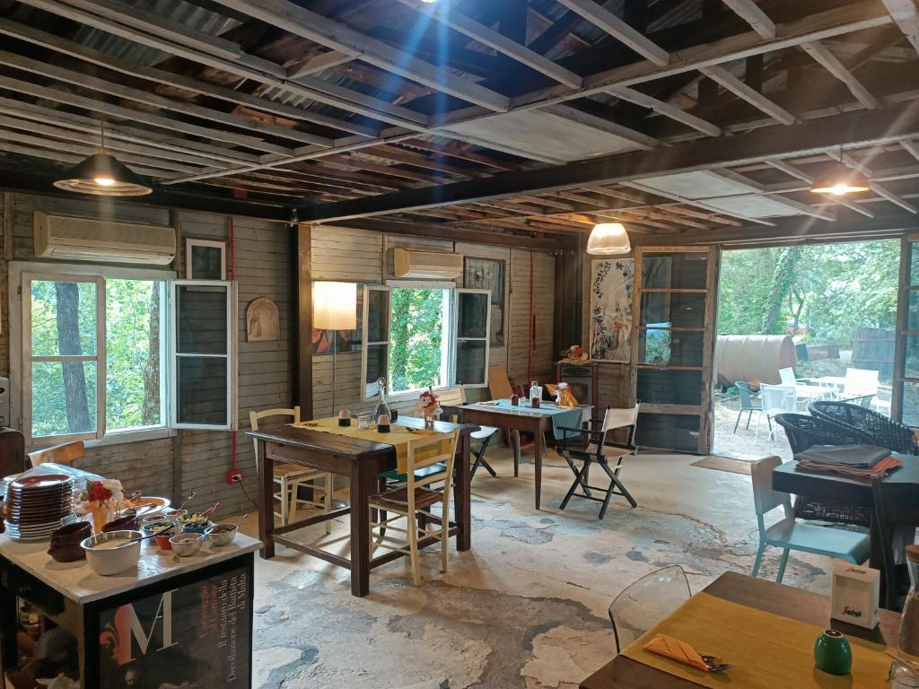 Posezení v ubytování Casa Nati