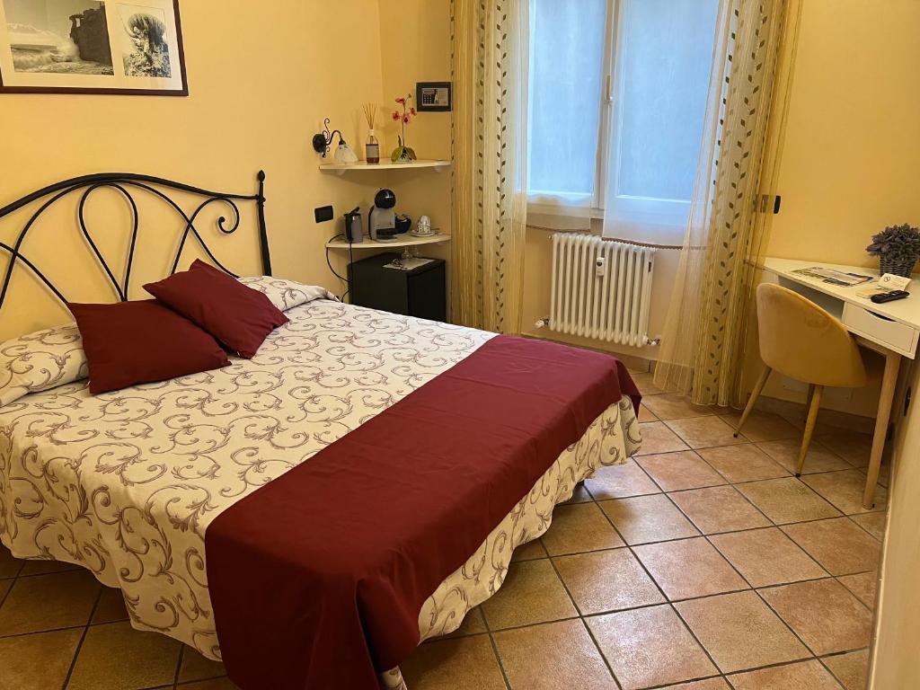 Postel nebo postele na pokoji v ubytování Il Timone Loreto
