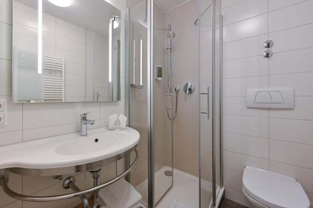 Koupelna v ubytování Hotel Ruchti - Zeit für mich