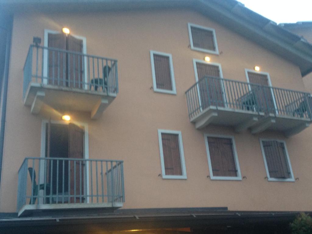 Balkón nebo terasa v ubytování Hotel Scandola