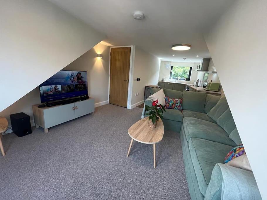 Posezení v ubytování Flat in Gourock - The Wedge