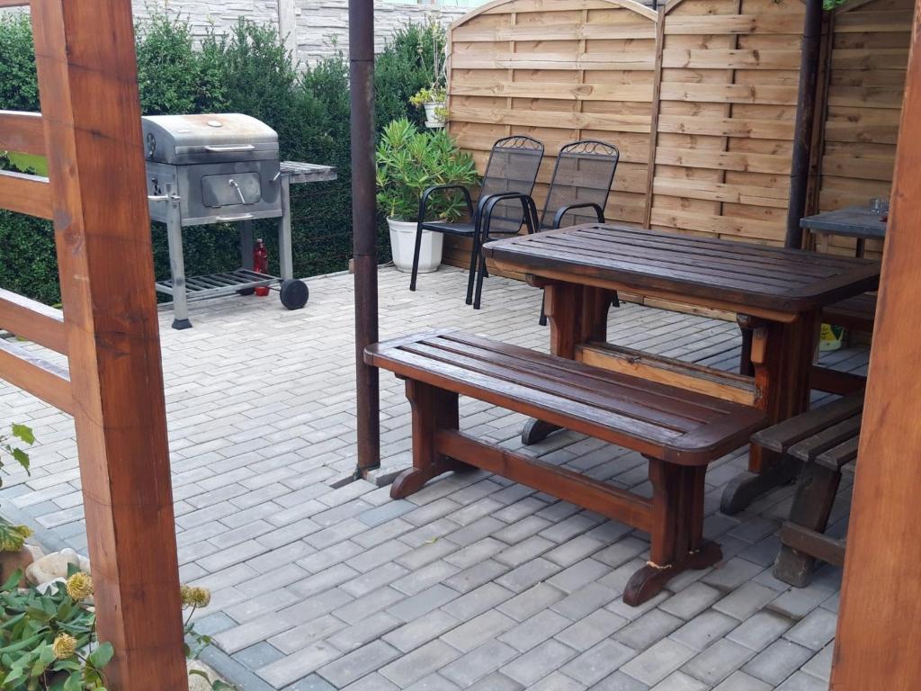 Patio nebo venkovní prostory v ubytování Ubytovani PASO na Palave