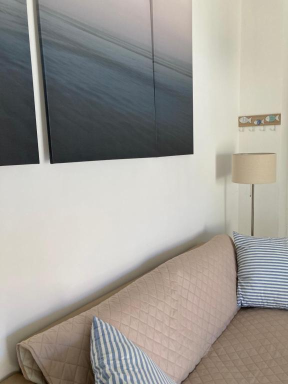 A seating area at La Casa BluMare
