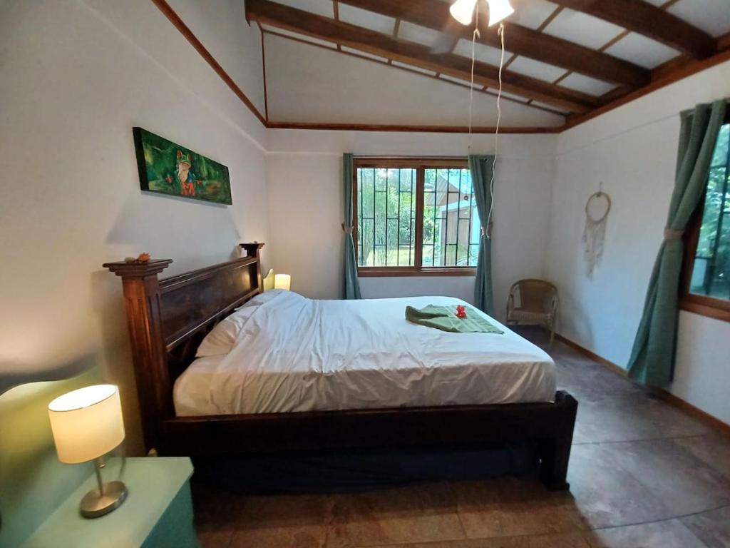 Postel nebo postele na pokoji v ubytování Casa Lucas