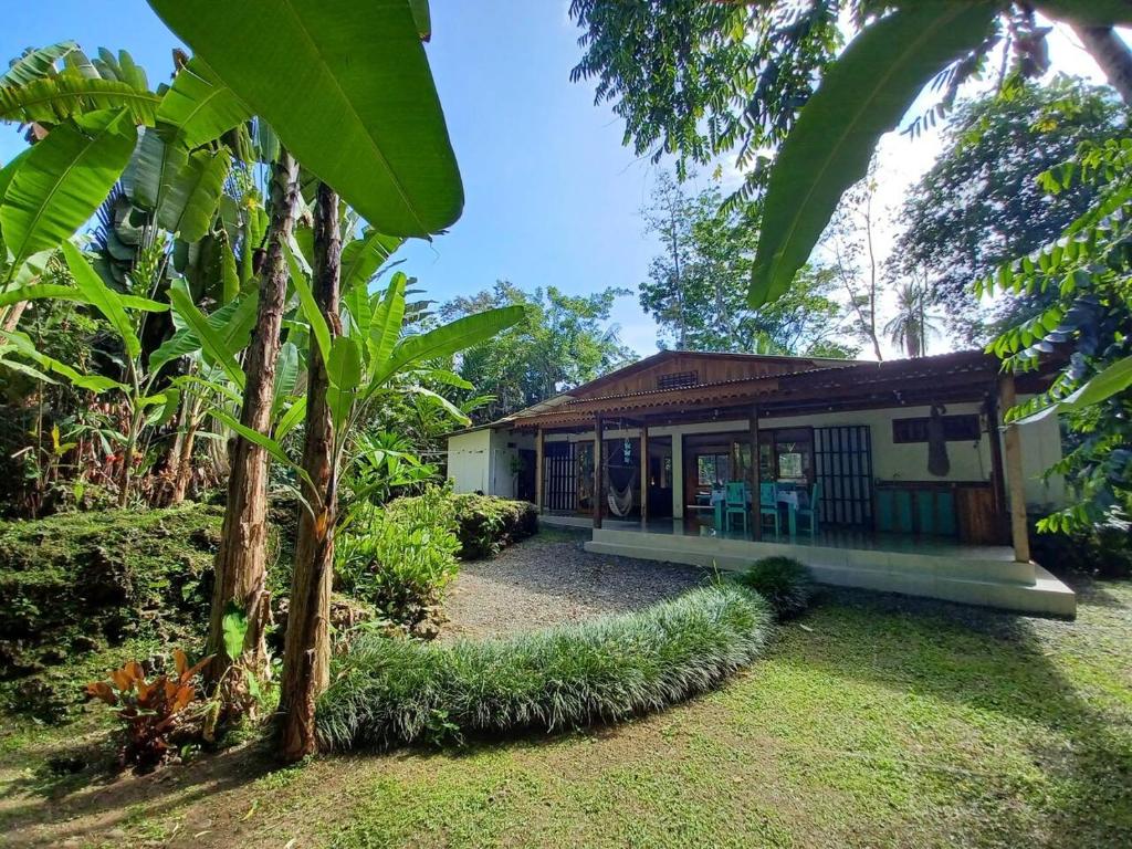 Zahrada ubytování Casa Lucas