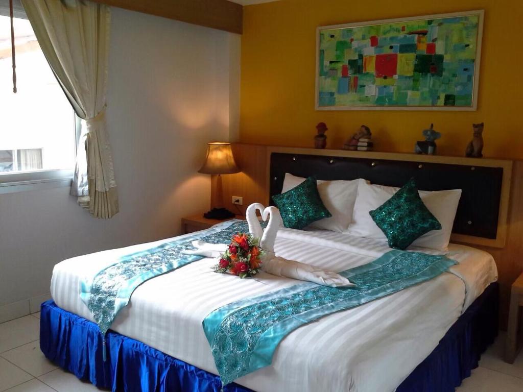 Postel nebo postele na pokoji v ubytování Vech guesthouse 2