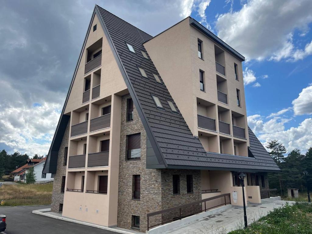 Budova, kde se apartmán nachází