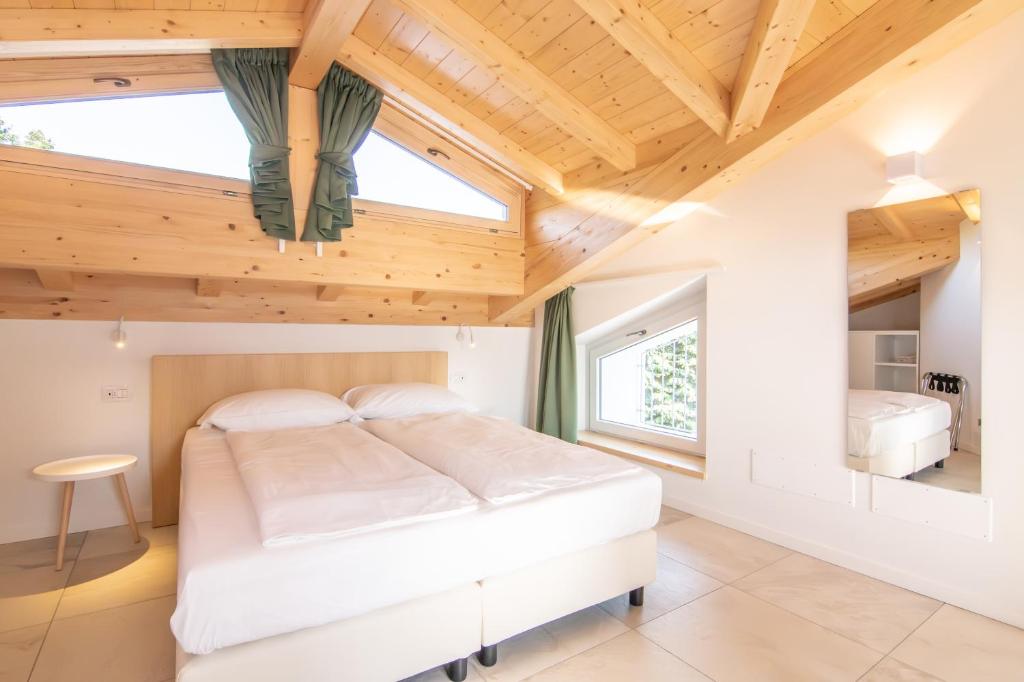 Postel nebo postele na pokoji v ubytování R&B al lago