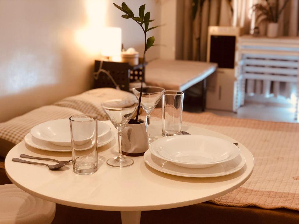 Studio Balcony Pool Videoke Cityscape Laundry