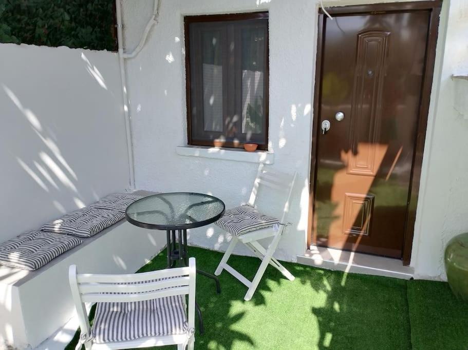 Patio nebo venkovní prostory v ubytování AFRODITE