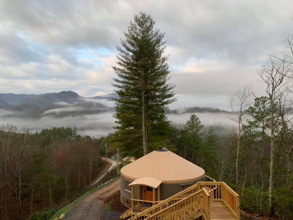 Příroda nedaleko luxury tent