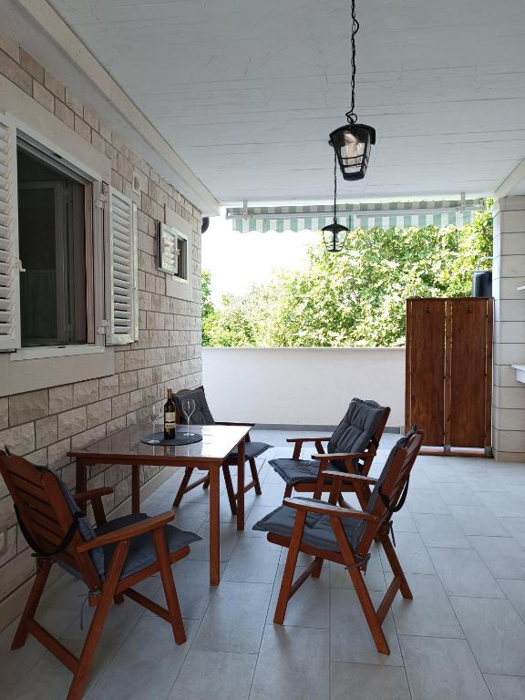 Patio nebo venkovní prostory v ubytování Anći