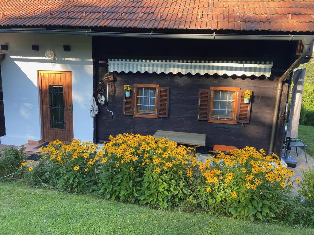 Un jardín fuera de Troadkastn Familie Fritz