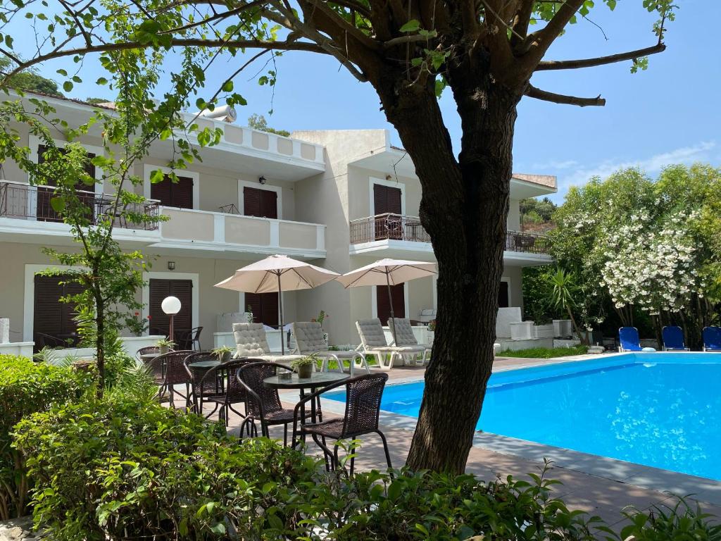 Bazén v ubytování Ermis Hotels & Resorts nebo v jeho okolí