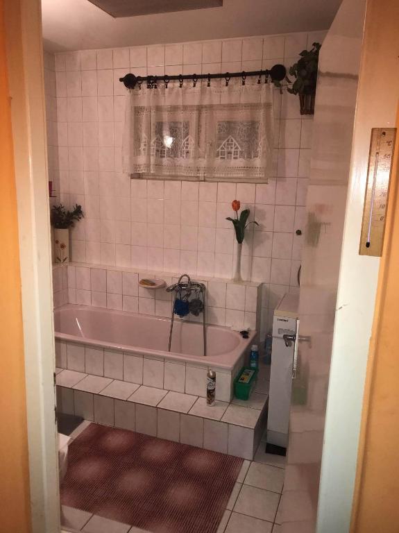 Koupelna v ubytování Gabi apartman