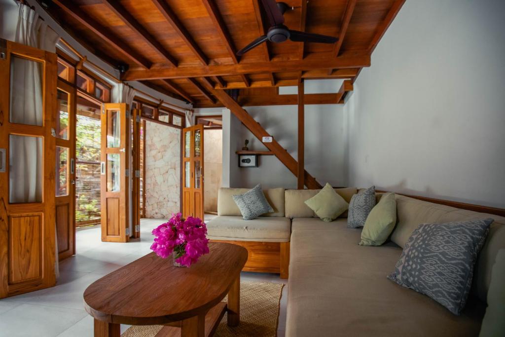 Posezení v ubytování Keong Villas